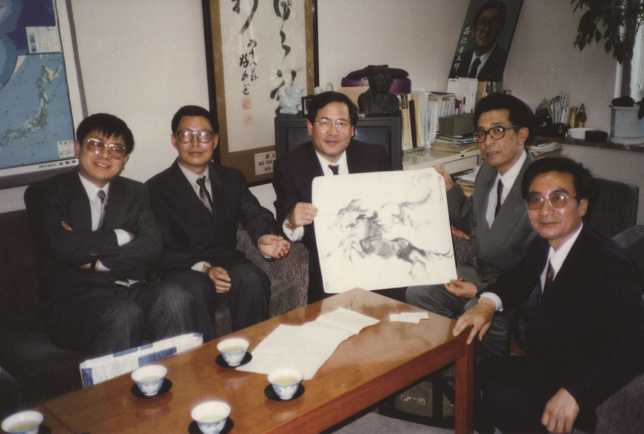 1993年，旭宇访问日本.jpg